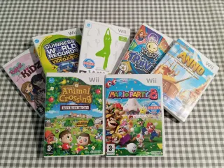 Consola Nintendo Wii + 6 Juegos