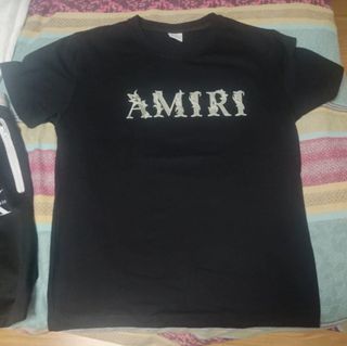 Camiseta Amiri Negra Original