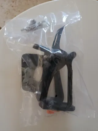 Portabidón Bicicleta Negro