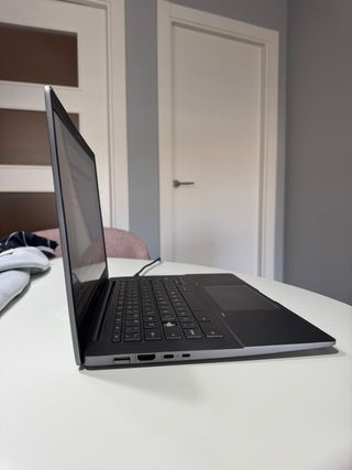 HP Chromebook gris, tecla 'A' rota