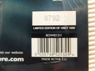 David Bowie "In The Beginning" CD Edición Limitada
