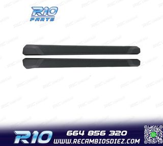 ESTRIBERAS ESTRIBOS JEEP WRANGLER 18-24 NEGRO