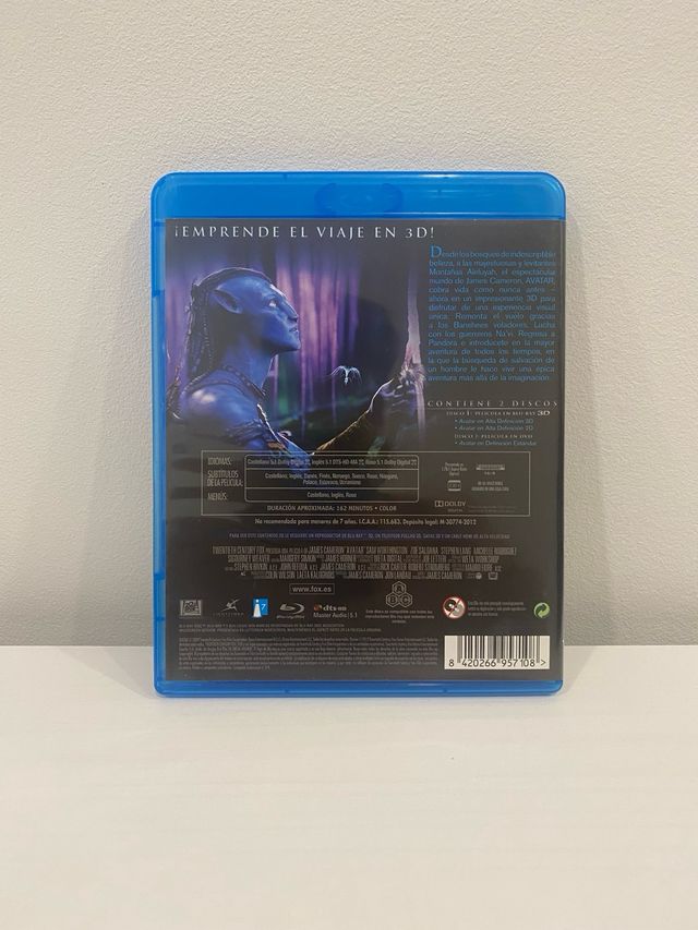 Avatar Blu-ray 3D Edición Limitada