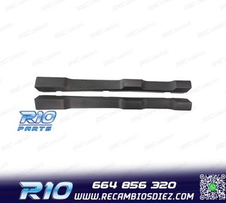 ESTRIBERAS ESTRIBOS JEEP WRANGLER 4P 07-17 NEGRO
