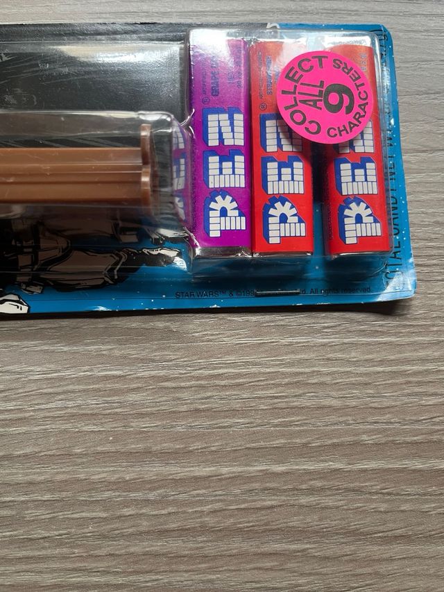 PEZ Star Wars 1997 C-3PO, Darth Vader, Chewbacca