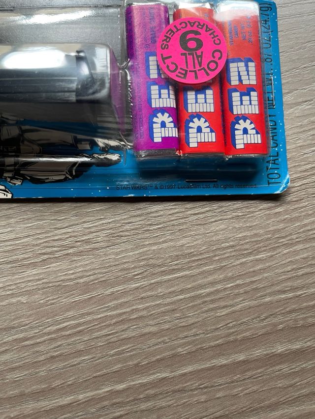 PEZ Star Wars 1997 C-3PO, Darth Vader, Chewbacca