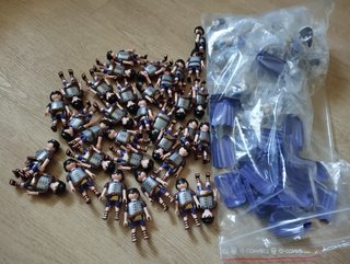 Playmobil desd 10e/14e Romano SCORPION Y CABALLERI