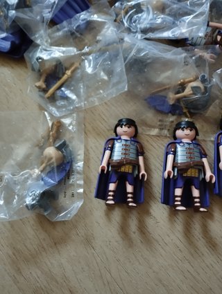 Playmobil desd 10e/14e Romano SCORPION Y CABALLERI