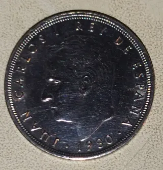 Moneda 5 Pesetas Mundial 82 España
Estrella del 80