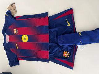 Equipación Oficial Barça Nike Talla 5-6 años