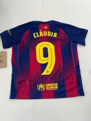 Equipación Oficial Barça Nike Talla 5-6 años
