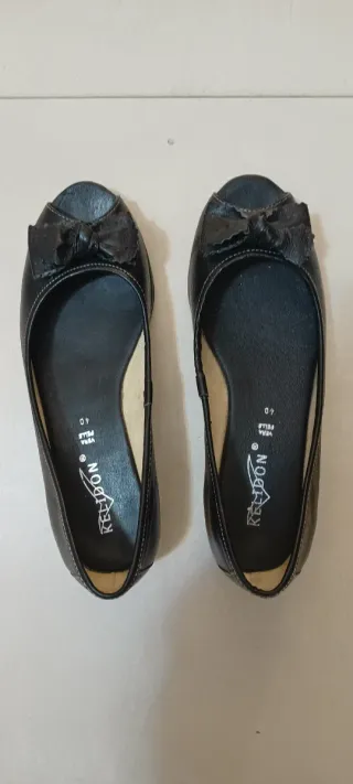 Scarpe RELDON donna ballerine nere Tg 40