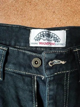 Pantaloni Wampum neri