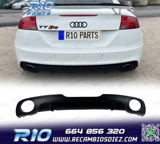 DIFUSOR AUDI TT 8J 06-14 S-LINE