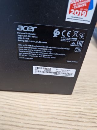 PC Acer Aspire Negro