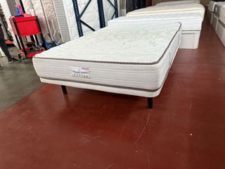 BASE Y COLCHON FLEX ASSAN AIRVEX VISCO 135x190
