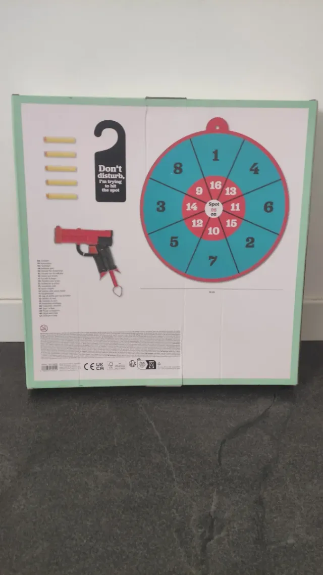 Gioco freccette da bagno