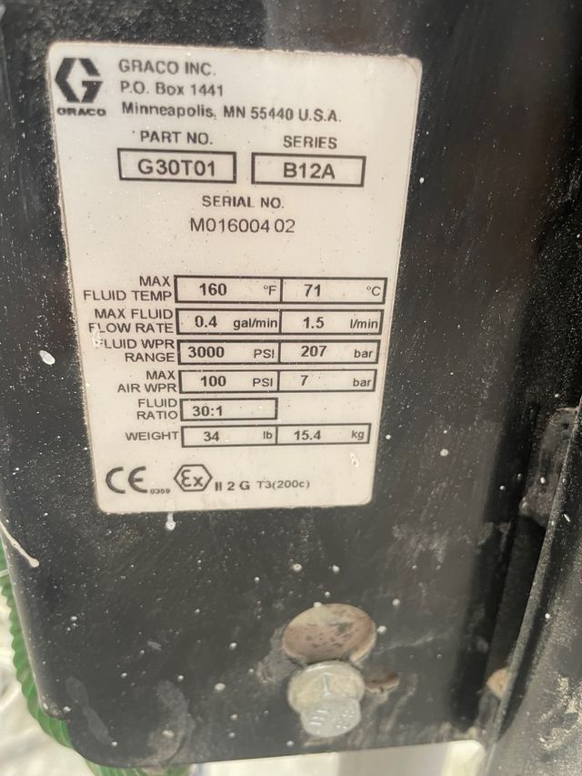 Equipo Pintura Graco Merkur Airmix 30:1