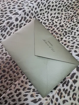 Portadocumenti Chanel Beige