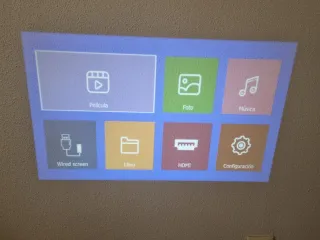 Proyector Portátil Blanco