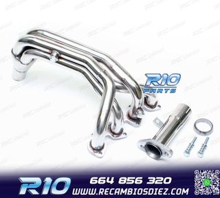COLECTORES INOX CITROEN SAXO 8V Y PEUGEOT 106 8V FASE 2