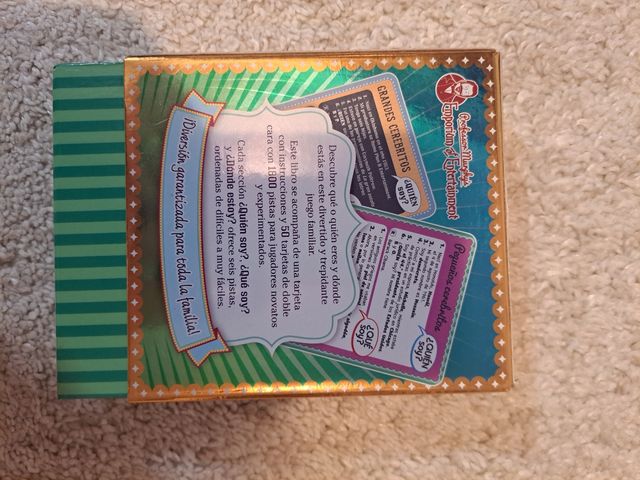 Juego de cartas ¿Lo Adivinas? 1800 pistas