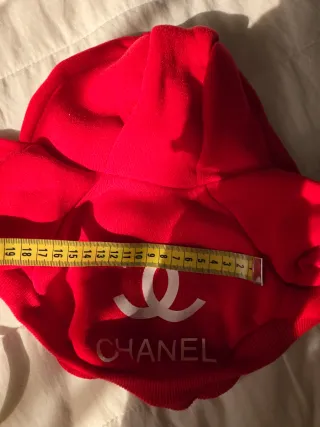 Abrigo para perro pequeño rojo