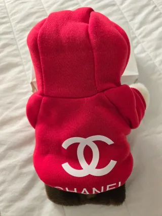 Abrigo para perro pequeño rojo