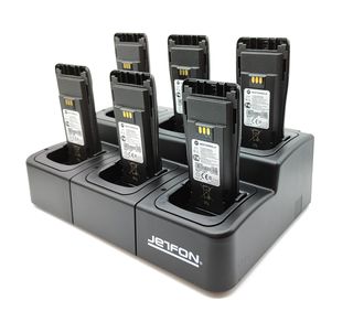Cargador Múltiple JETFON para Walkies Motorola