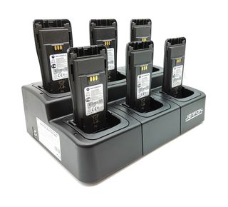 Cargador Múltiple JETFON para Walkies Motorola