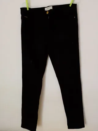 Pantalones vaqueros negros Stradivarius mujer