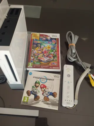 Nintendo Wii Blanca + Accesorios y Juegos