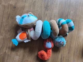Peluche espiral carro bebé Baby Clementoni