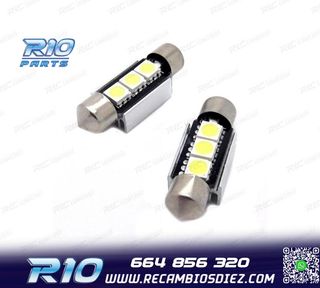 BOMBILLA LED CANBUS FESTOON C5W 36MM