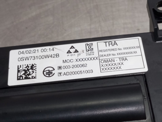 MODULO ELECTRONICO PEUGEOT RIFTER YH01 9839316980