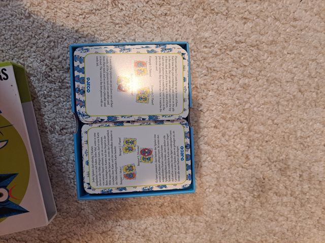 Juego de cartas Spidmonsters Djeco