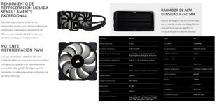 Refrigeración Líquida Corsair H100x Nueva