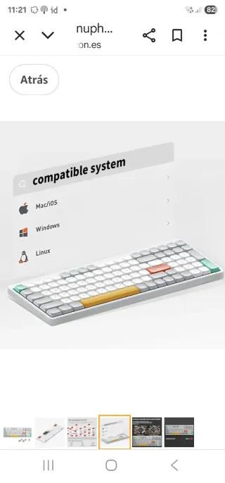 Teclado Mecánico Nuphy Air 96