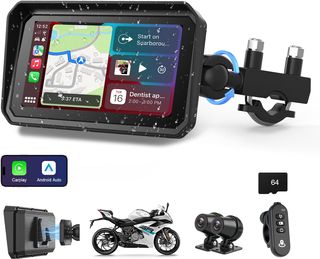 Carplay Android Auto para Moto 4K
