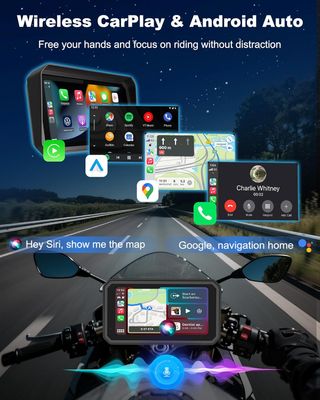 Carplay Android Auto para Moto 4K