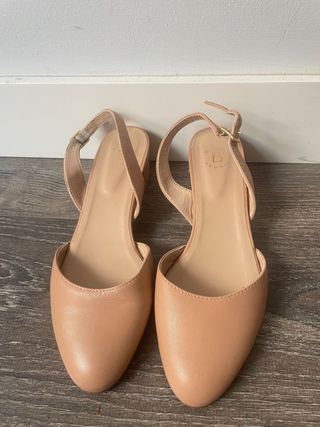 Zapatos Bimani Talla 39 Beige