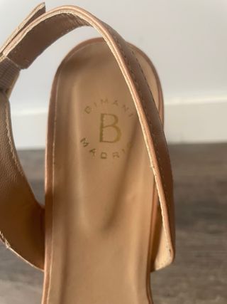 Zapatos Bimani Talla 39 Beige