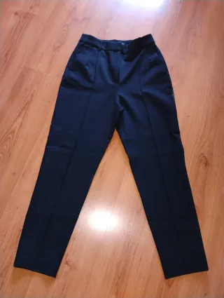 Pantalón de vestir negro Zara
