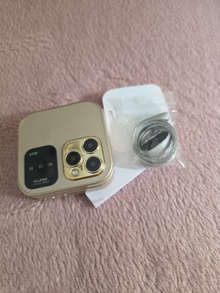 Teléfono Miniatura i16 Pro Dorado