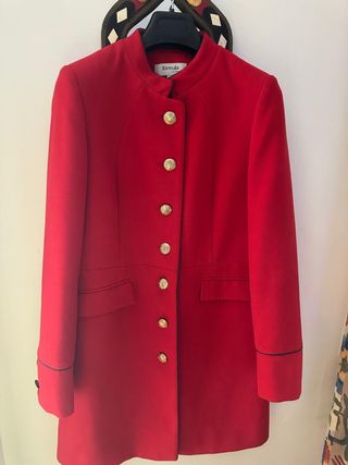 Abrigo Mujer Rojo