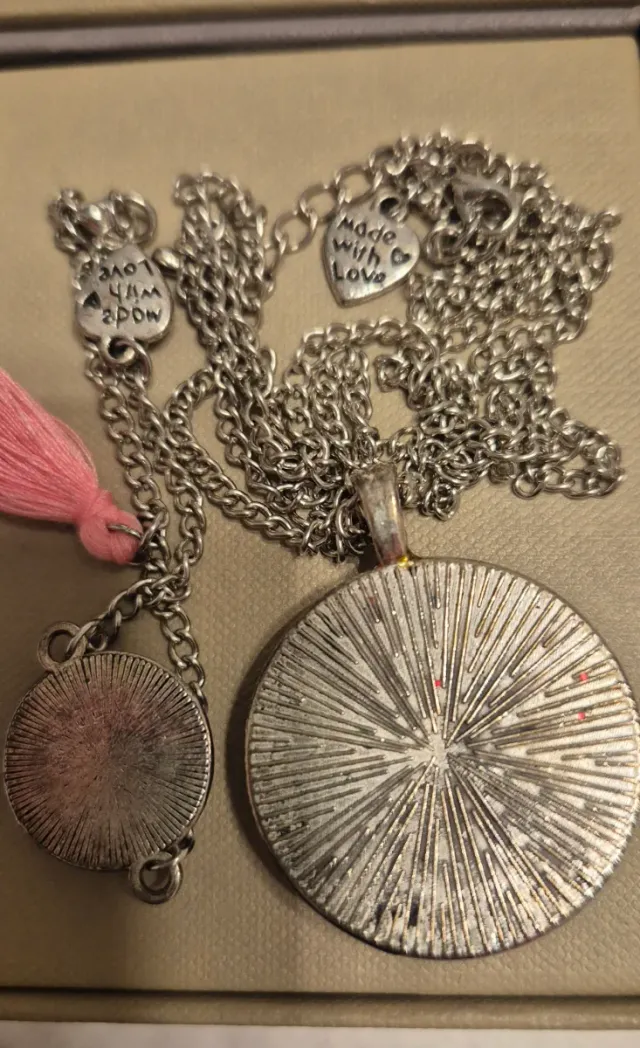 Conjunto Collar y Pulsera Artesanal Made with Love