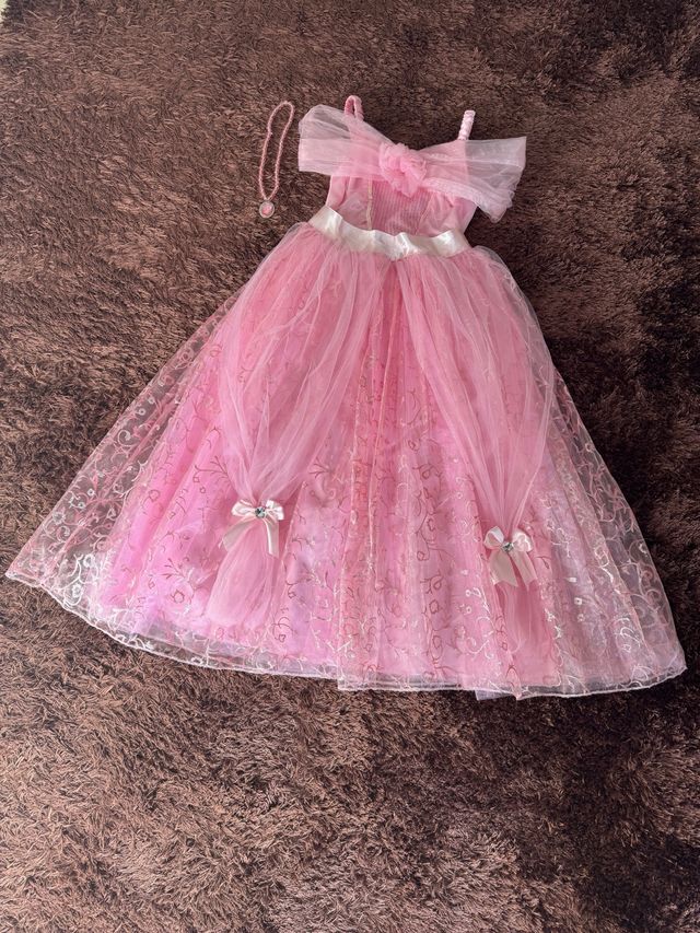 Disfraz Princesa Rosa Niña 6-8años