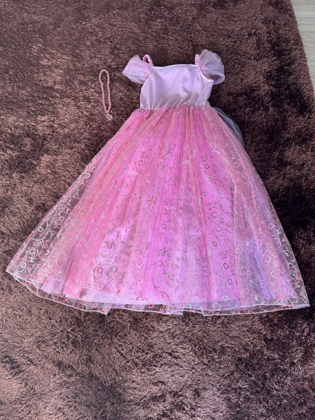 Disfraz Princesa Rosa Niña 6-8años