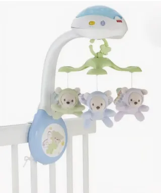 Móvil Cuna Música y Luces Ositos