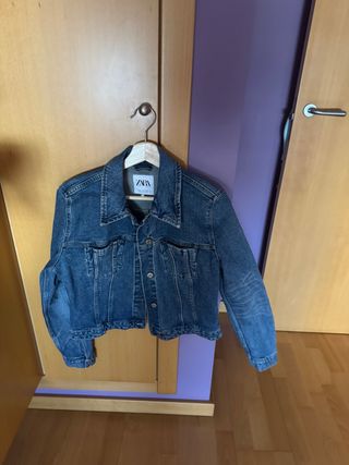Cazadora vaquera Zara Talla M